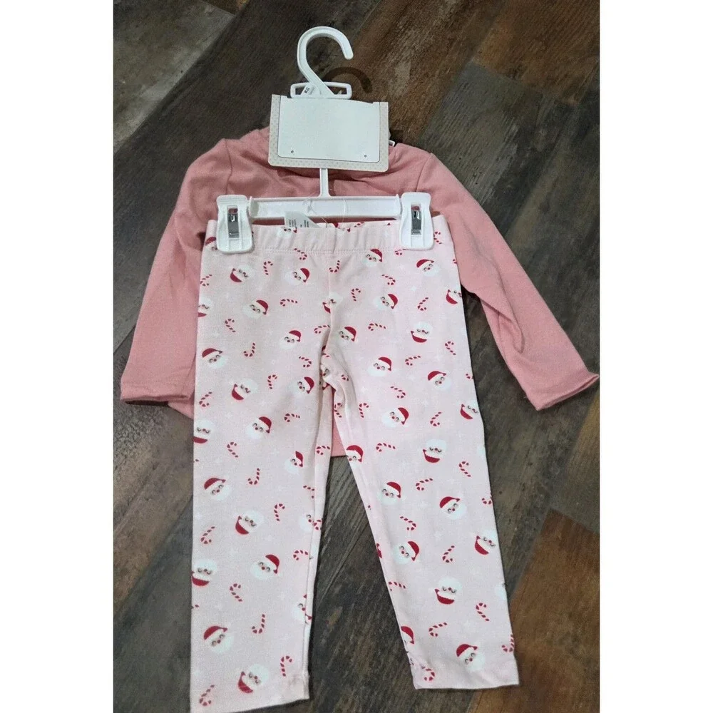 2 Piece Christmas Outfit With Sequins And Headband NWT Size 12 Months B10